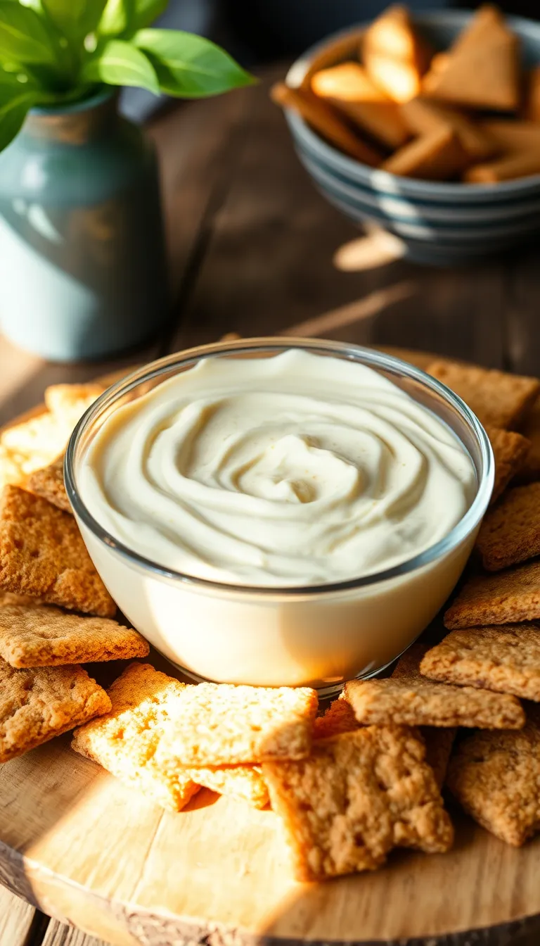 Cheesecake Dip with Graham Dippers – A Crowd-Pleasing Dessert Ready in Minutes