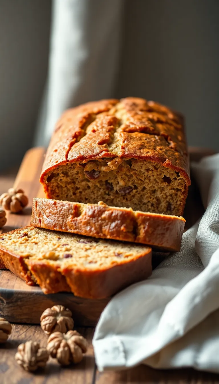 Banana Bread with Walnuts and Brown Sugar – A Cozy Homemade Classic