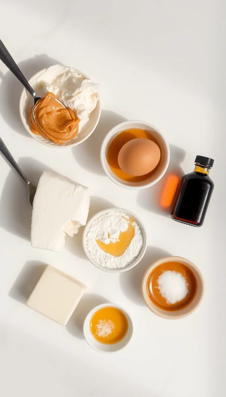 Keto Peanut Butter Cheesecake Bites – A Guilt-Free Treat for Peanut Butter Lovers — ingredients