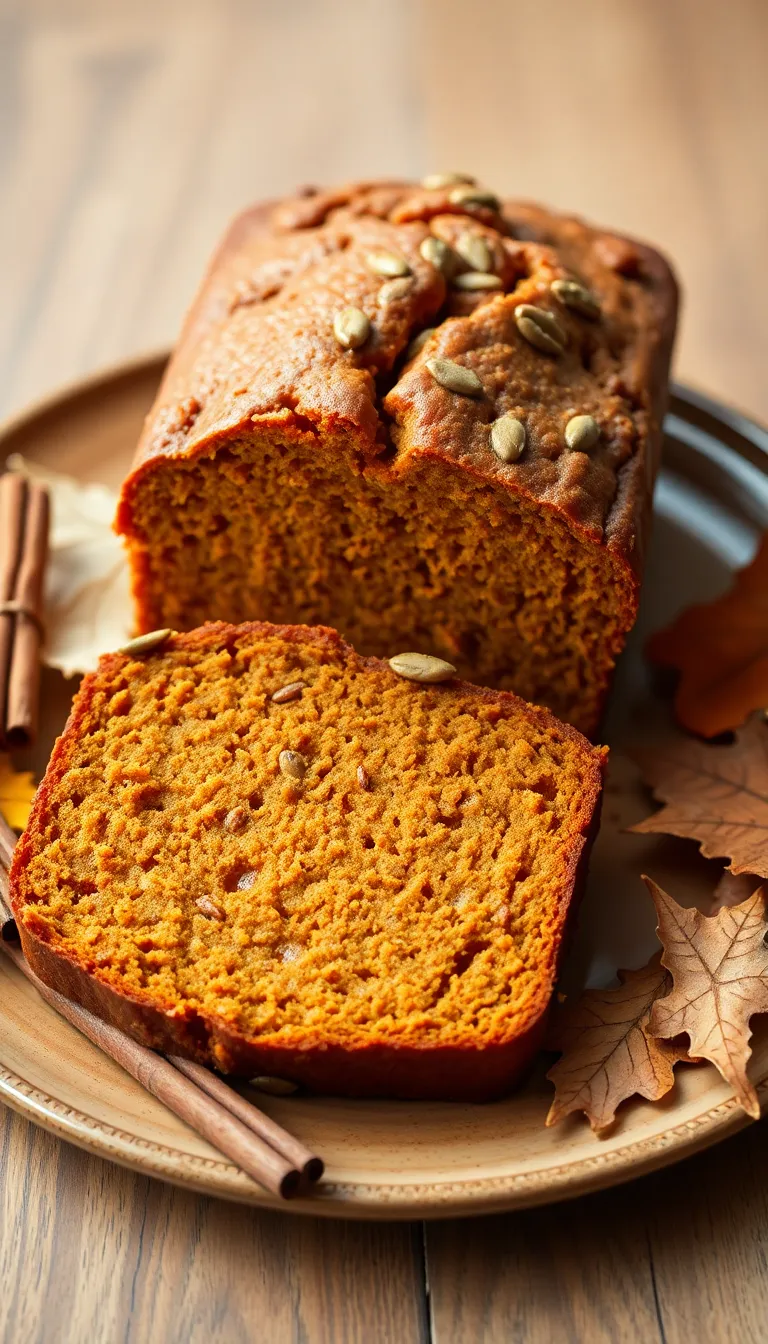 Spiced Pumpkin Banana Bread