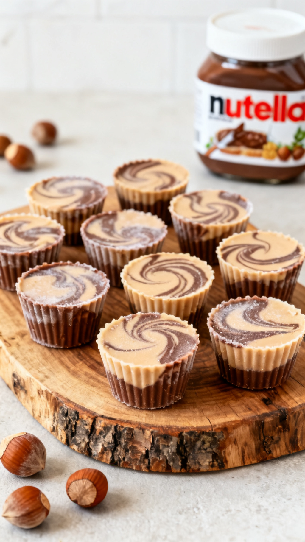 Frozen Peanut Butter Nutella Cups – The Ultimate No-Bake Sweet Treat