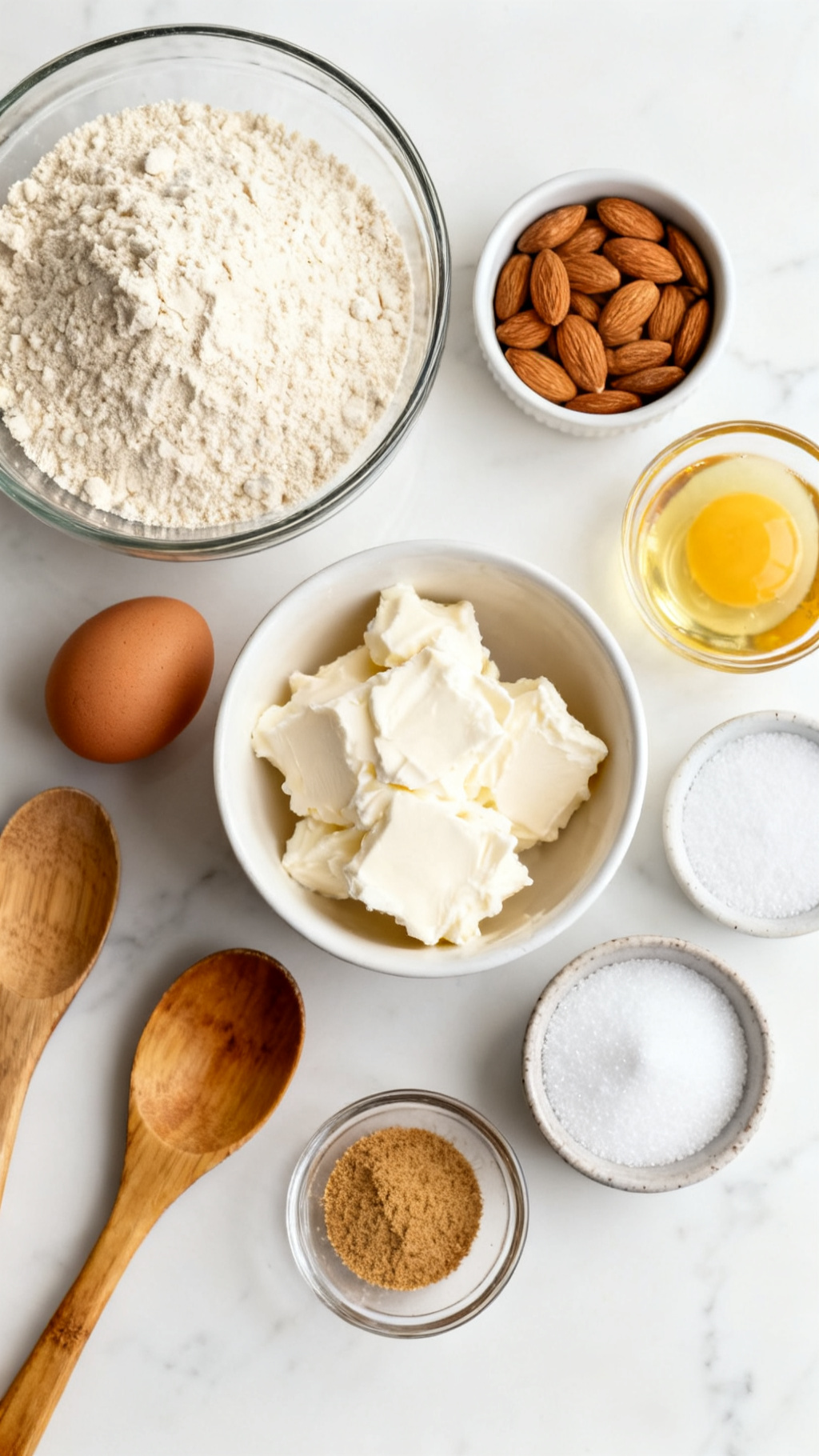 Cream Cheese Almond Flour Keto Rolls – Soft and Low-Carb — ingredients