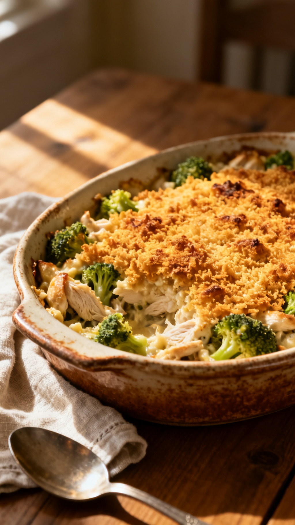 Million Dollar Chicken & Broccoli Casserole – Creamy Comfort in Every Bite
