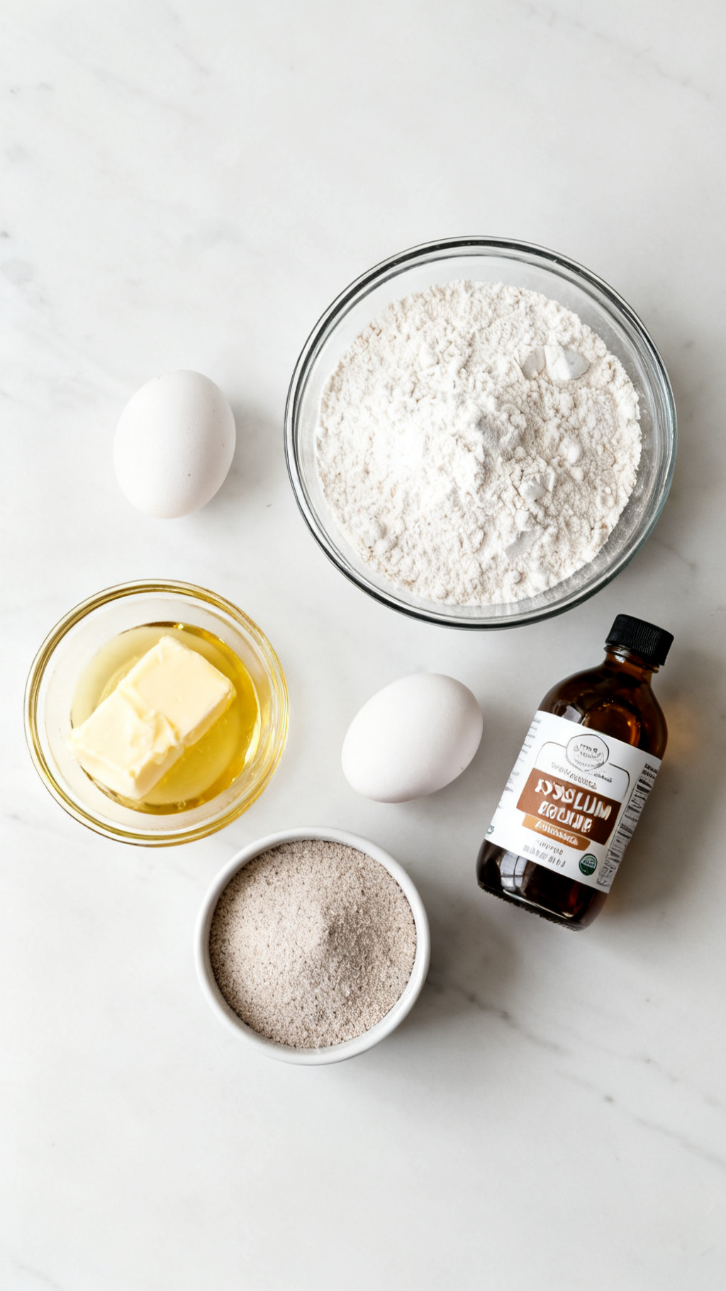 Coconut Flour Low-Carb Bread Rolls (Light & Soft) — ingredients