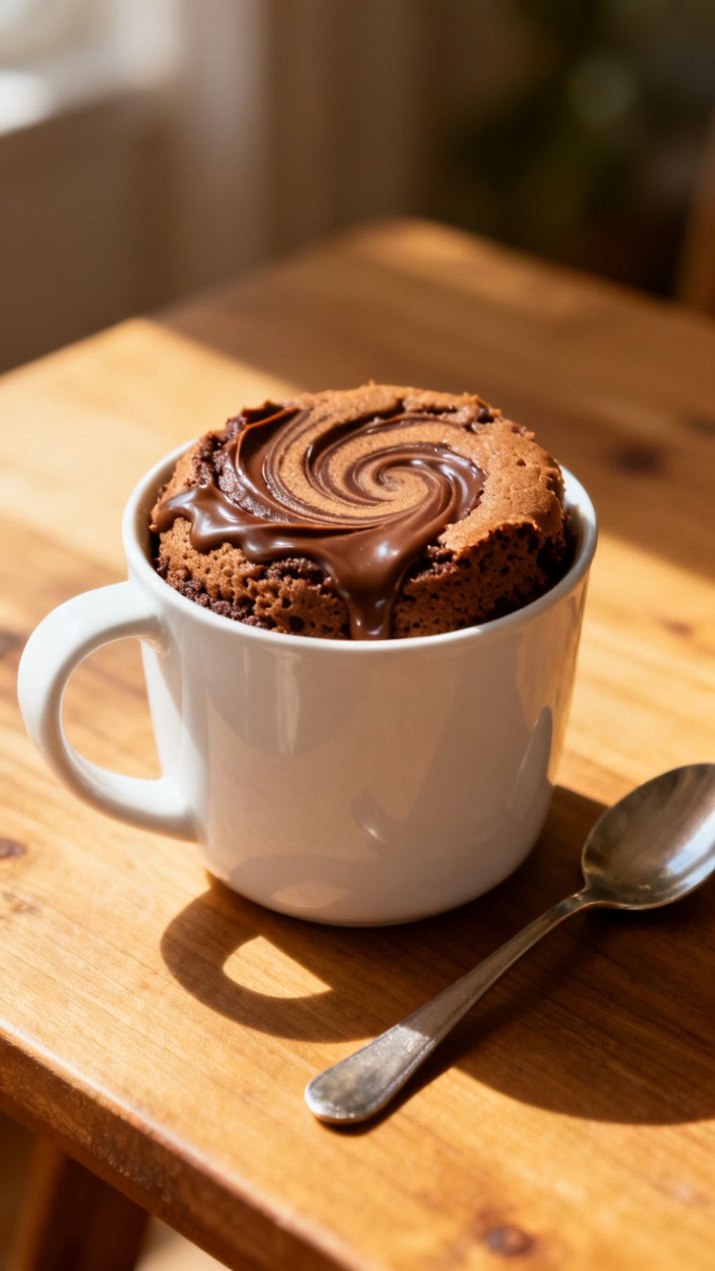 How to Make Nutella Mug Cake in 5 Minutes