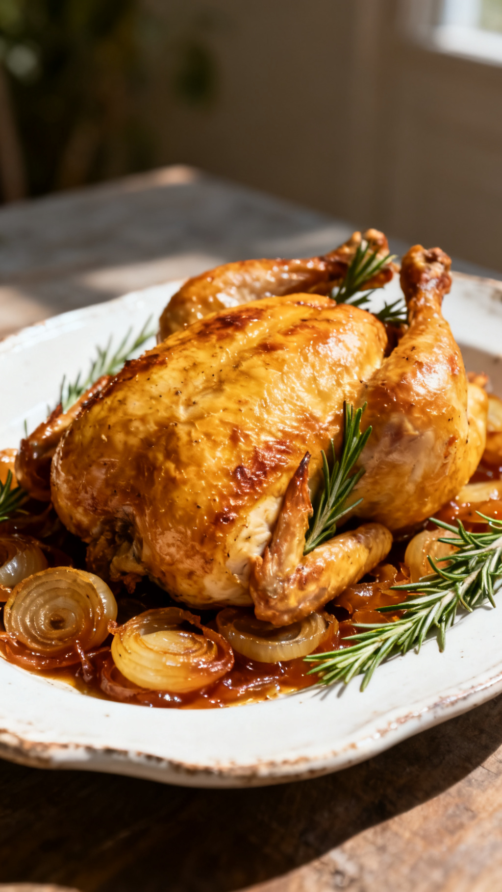 Sunday Baked Chicken with Pan Gravy – Rich Flavor and Tender Chicken